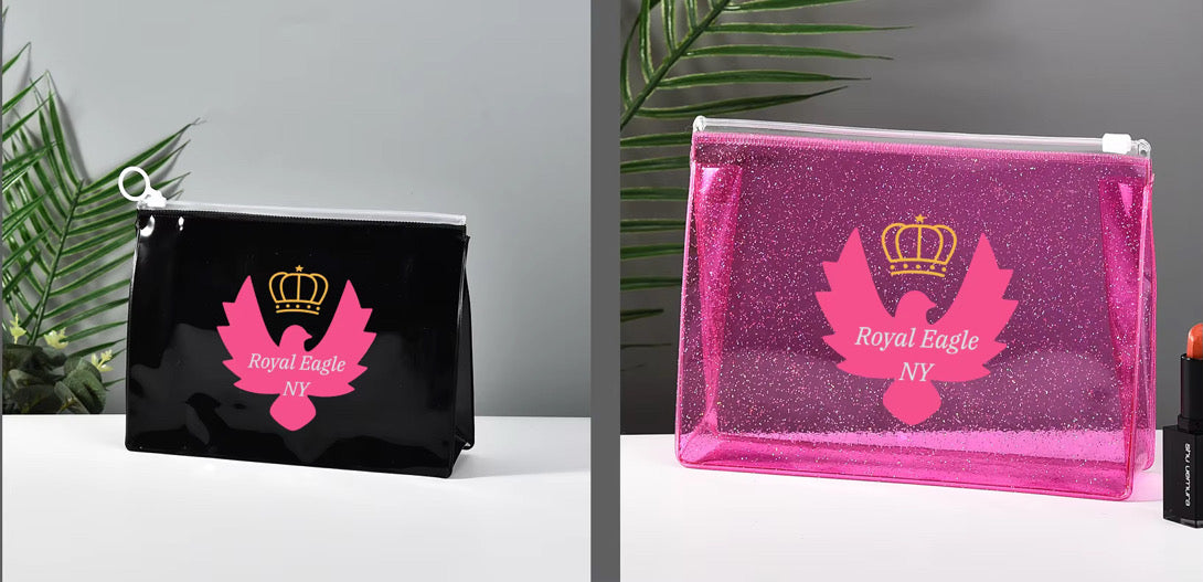 Royal Eagle Cosmetics Pouch mini Classy Black