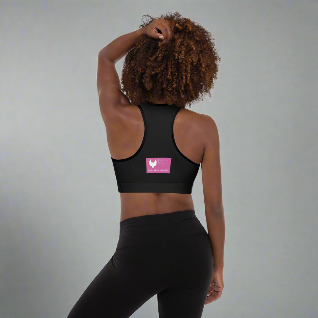 Royal Eagle Padded Sports Bra