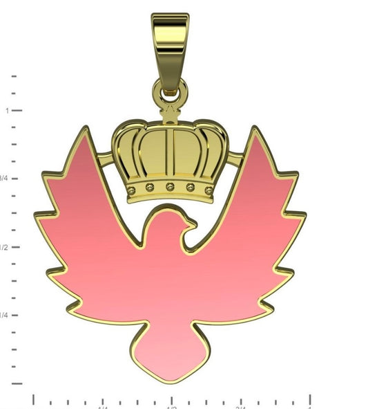 Elegant Royal Eagle Pendant
